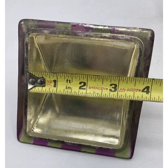 Anthropologie Snowflake House Evergreen & Embers Fragranced Cut Glass Candle - Picture 15 of 16